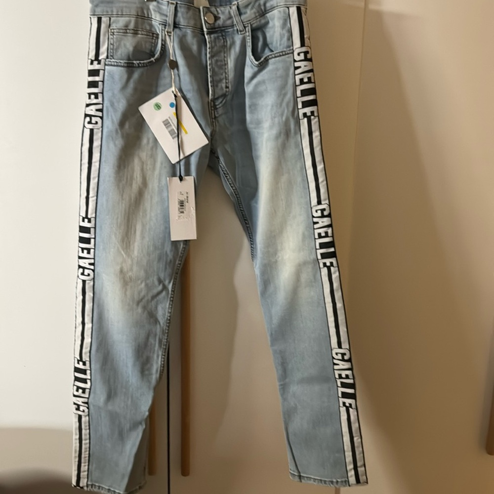 Gaelle Paris Jeans Size 34 NWT